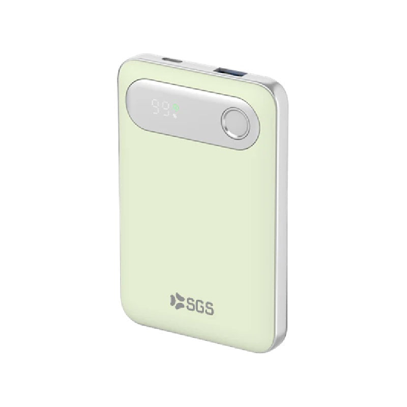 Powerbank 10000mAh Output USB/TPC - Input TPC - Green Retrò