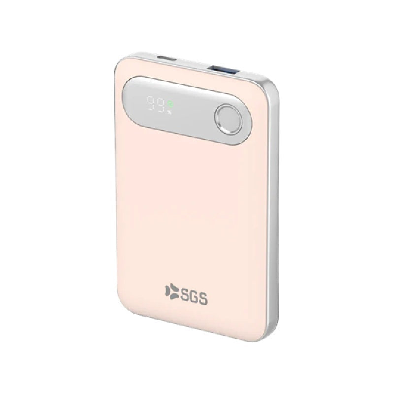 Powerbank 10000mAh Output USB/TPC - Input TPC - Pink Retrò